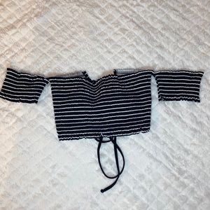 Xhilaration Bathing Suit Top with Corset Tie Back